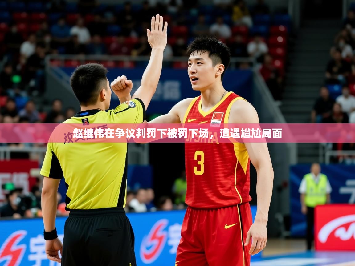 2025开云体育在线入口赵继伟在争议判罚下被罚下场，遭遇尴尬局面  第1张