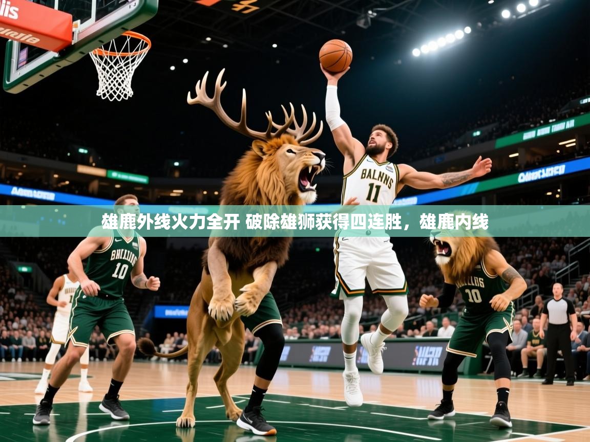 2025开云体育在线登录雄鹿外线火力全开 破除雄狮获得四连胜,雄鹿内线 第1张