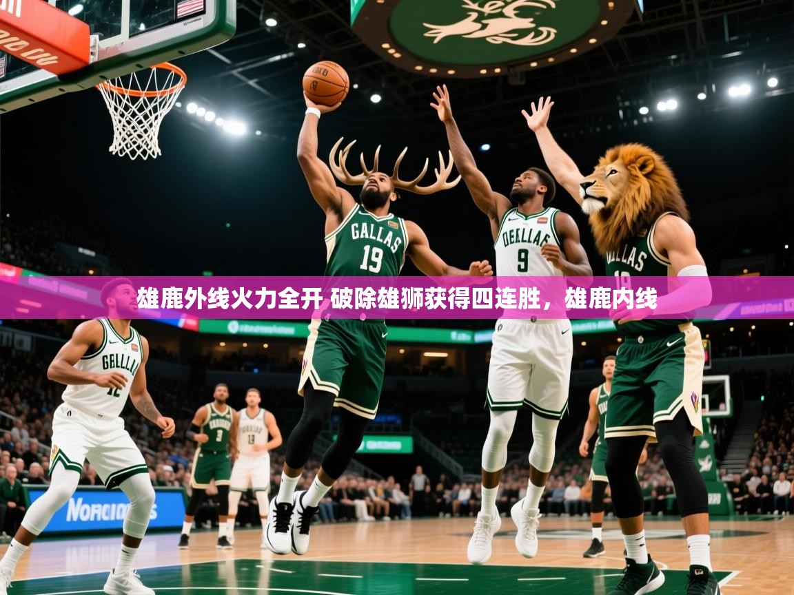 2025开云体育在线登录雄鹿外线火力全开 破除雄狮获得四连胜,雄鹿内线 第3张