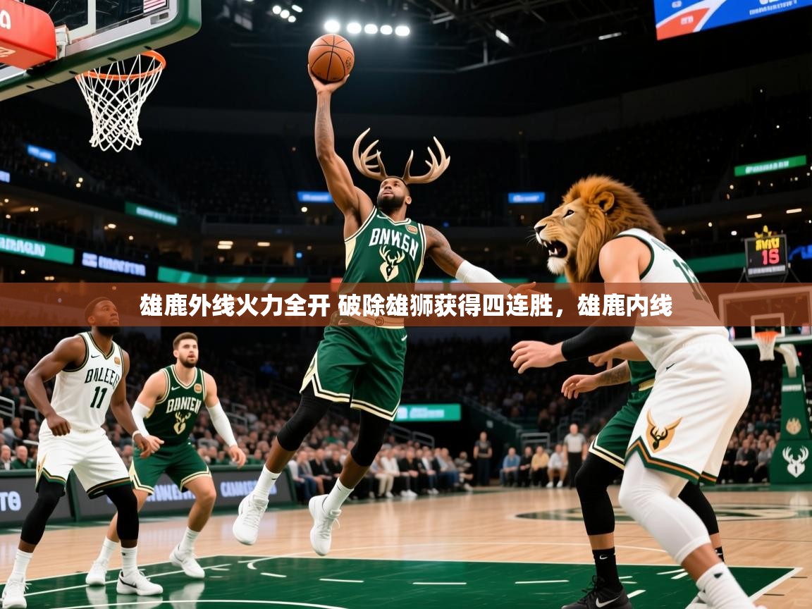 2025开云体育在线登录雄鹿外线火力全开 破除雄狮获得四连胜,雄鹿内线 第2张